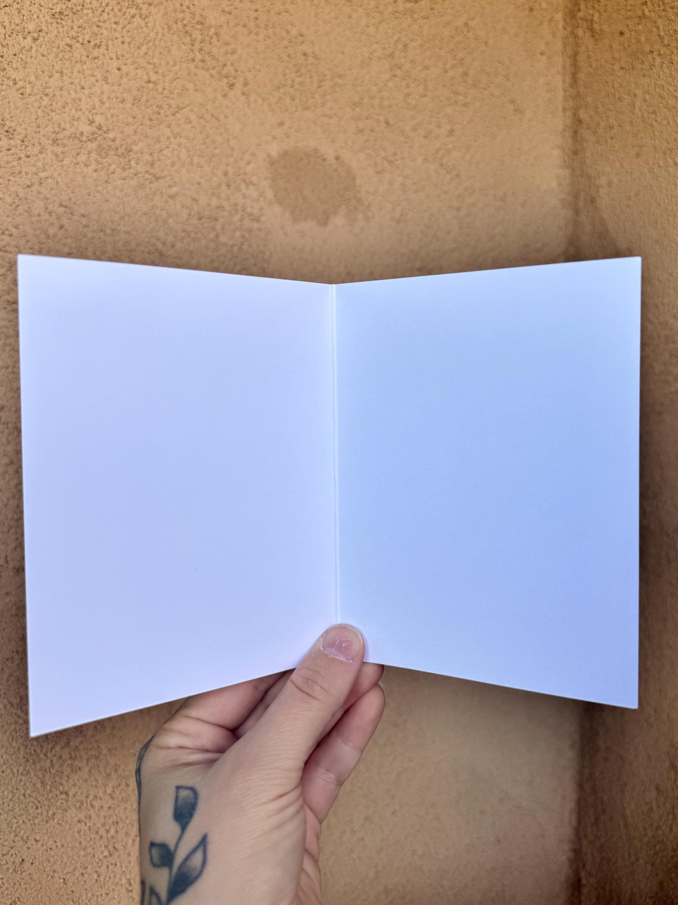 Scared Heart Pressed Flower Art Greeting Card