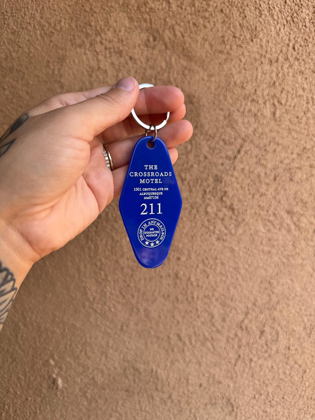 Crossroad motel Keychain