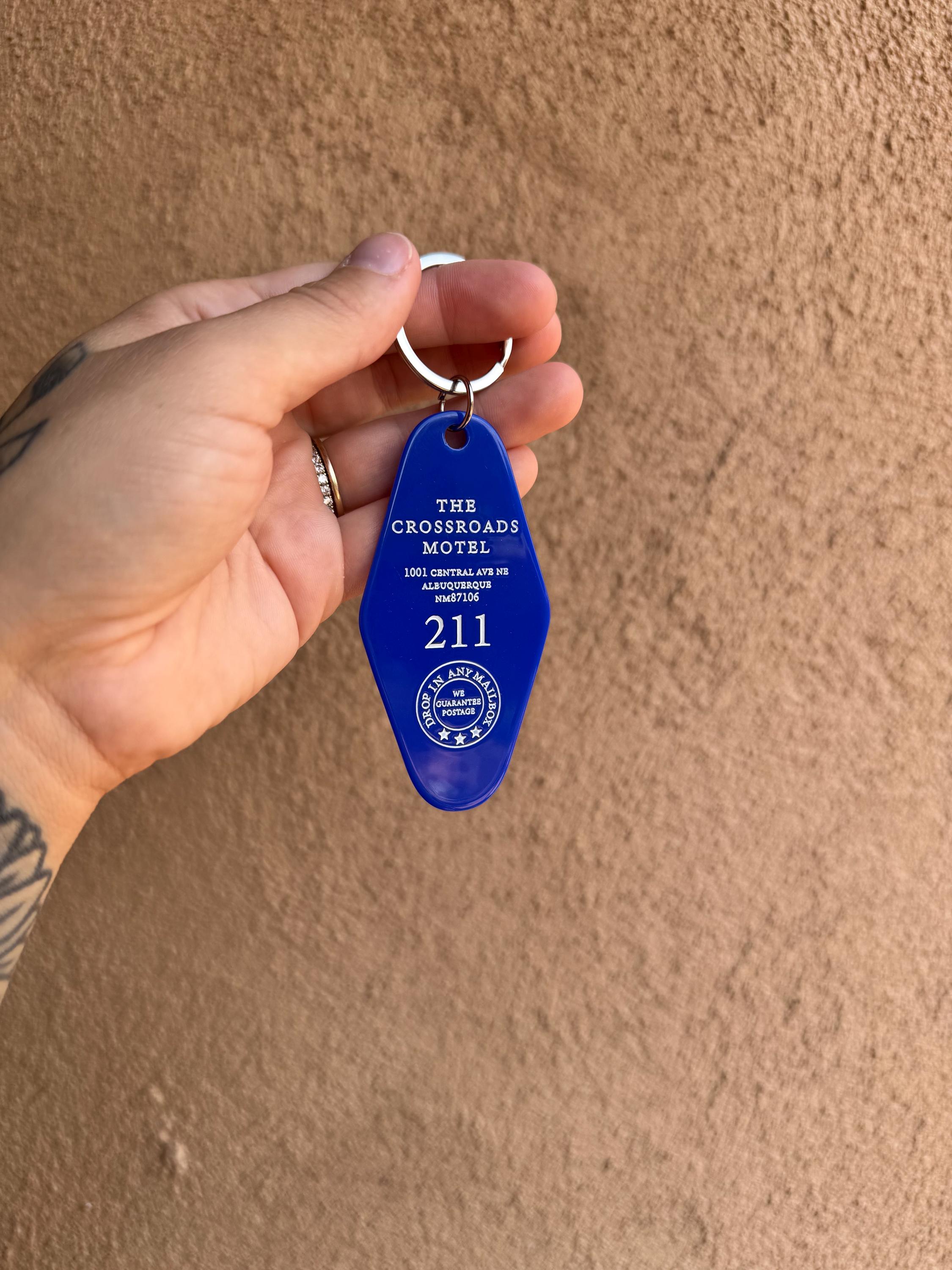 Crossroad motel Keychain