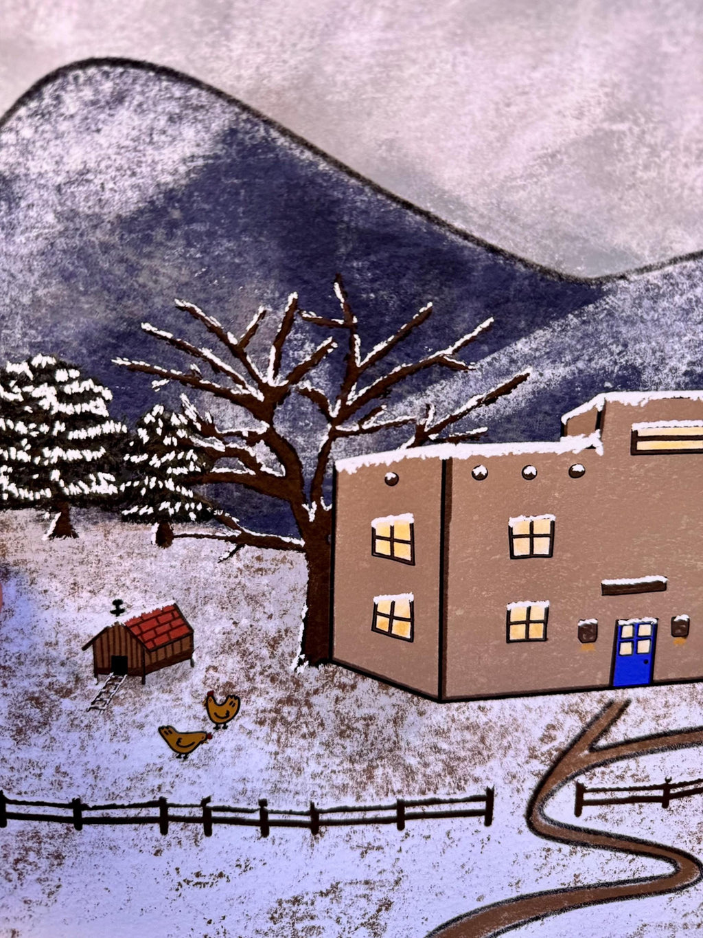 New Mexico Winter Print