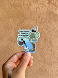 Cartoon Squid Sticker