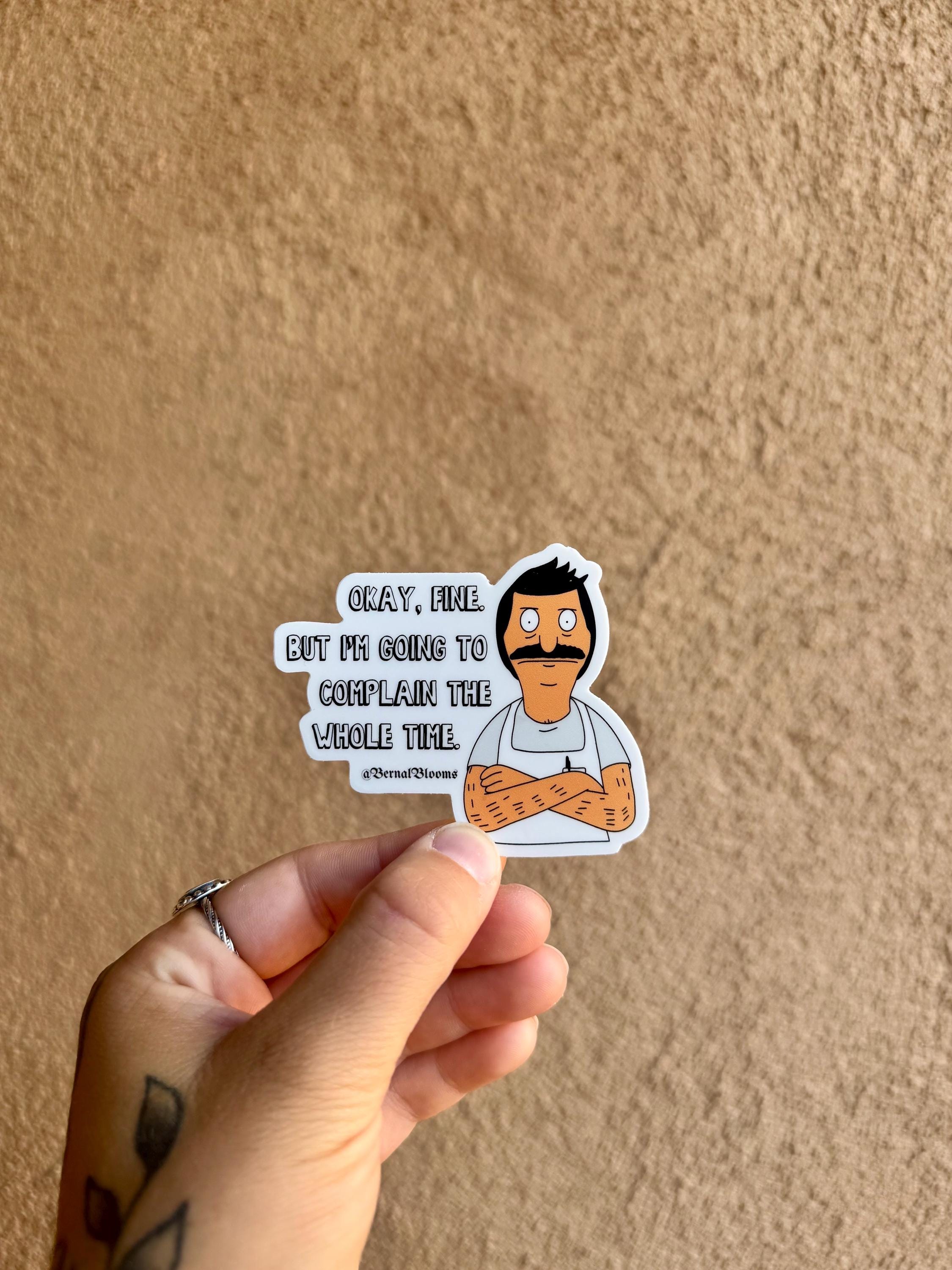 Burger Guy Sticker