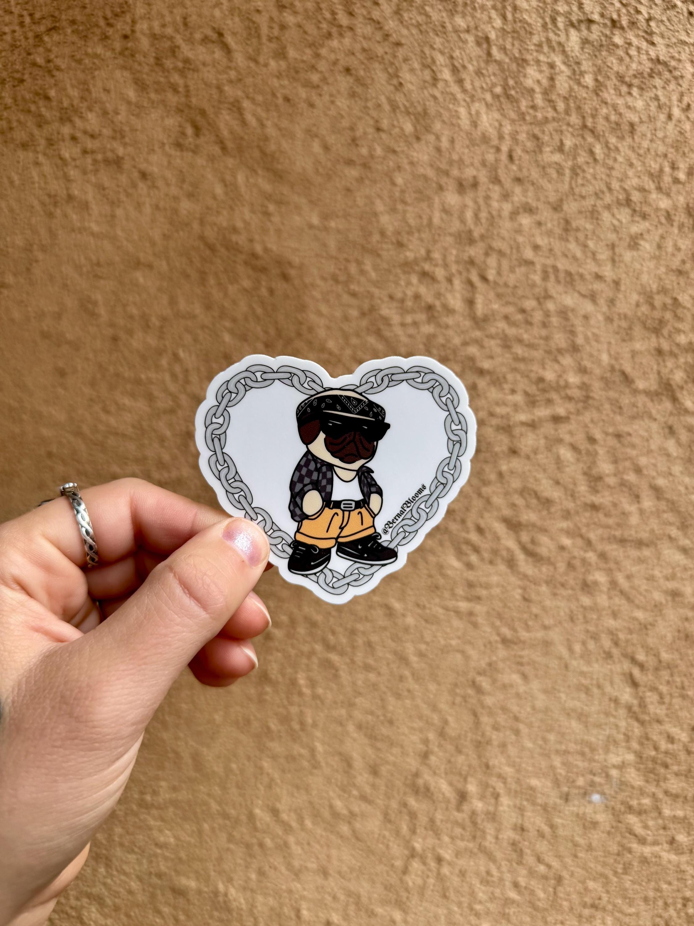 Pug Homie Sticker