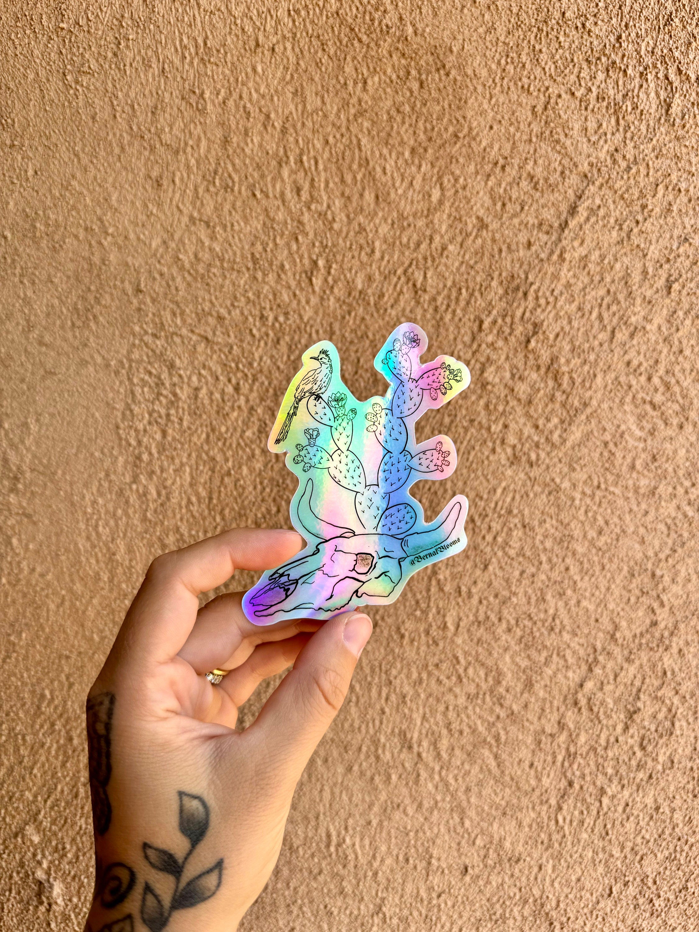 Holographic Southwestern Sticker