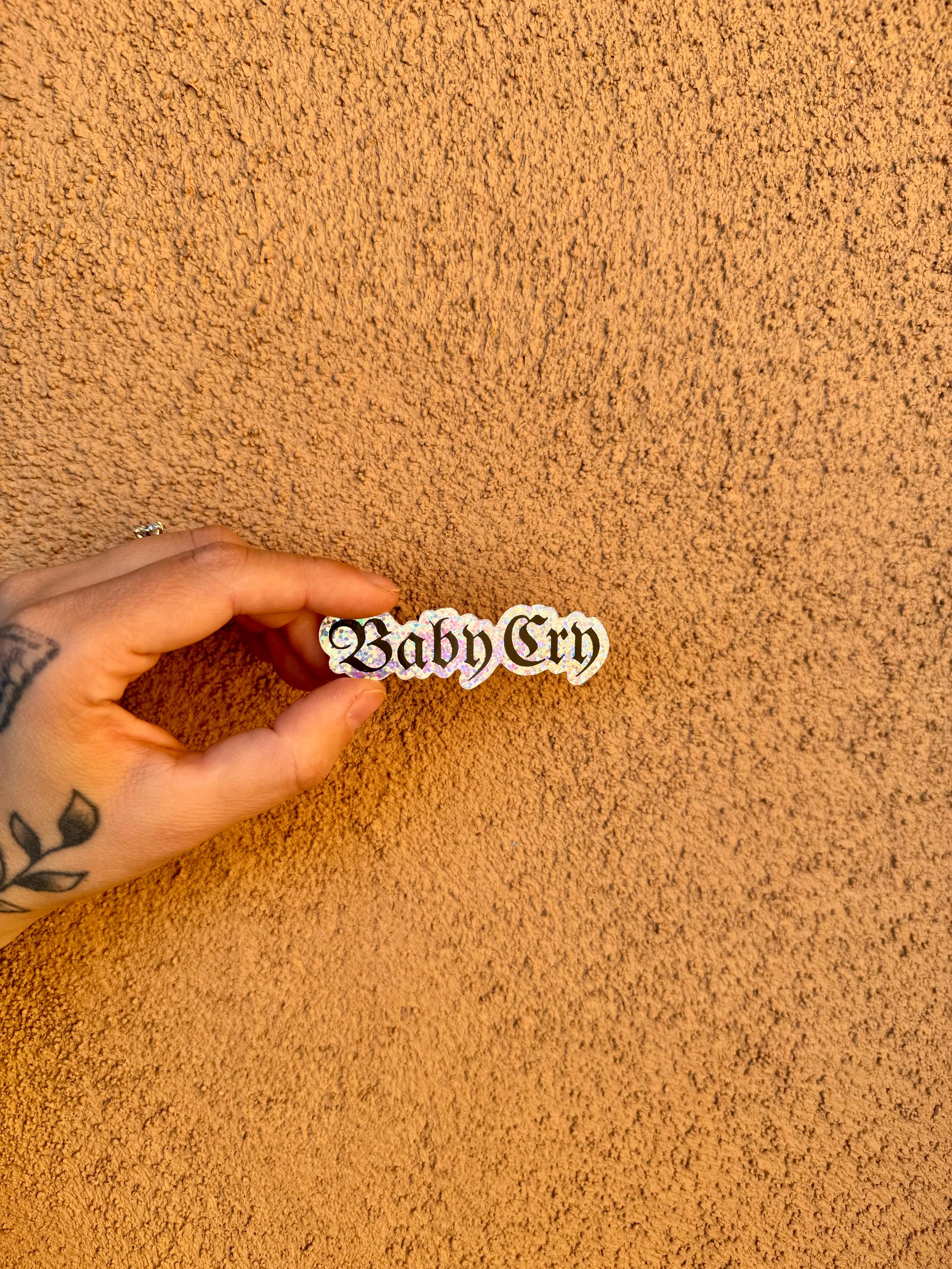 Baby Cry Sticker