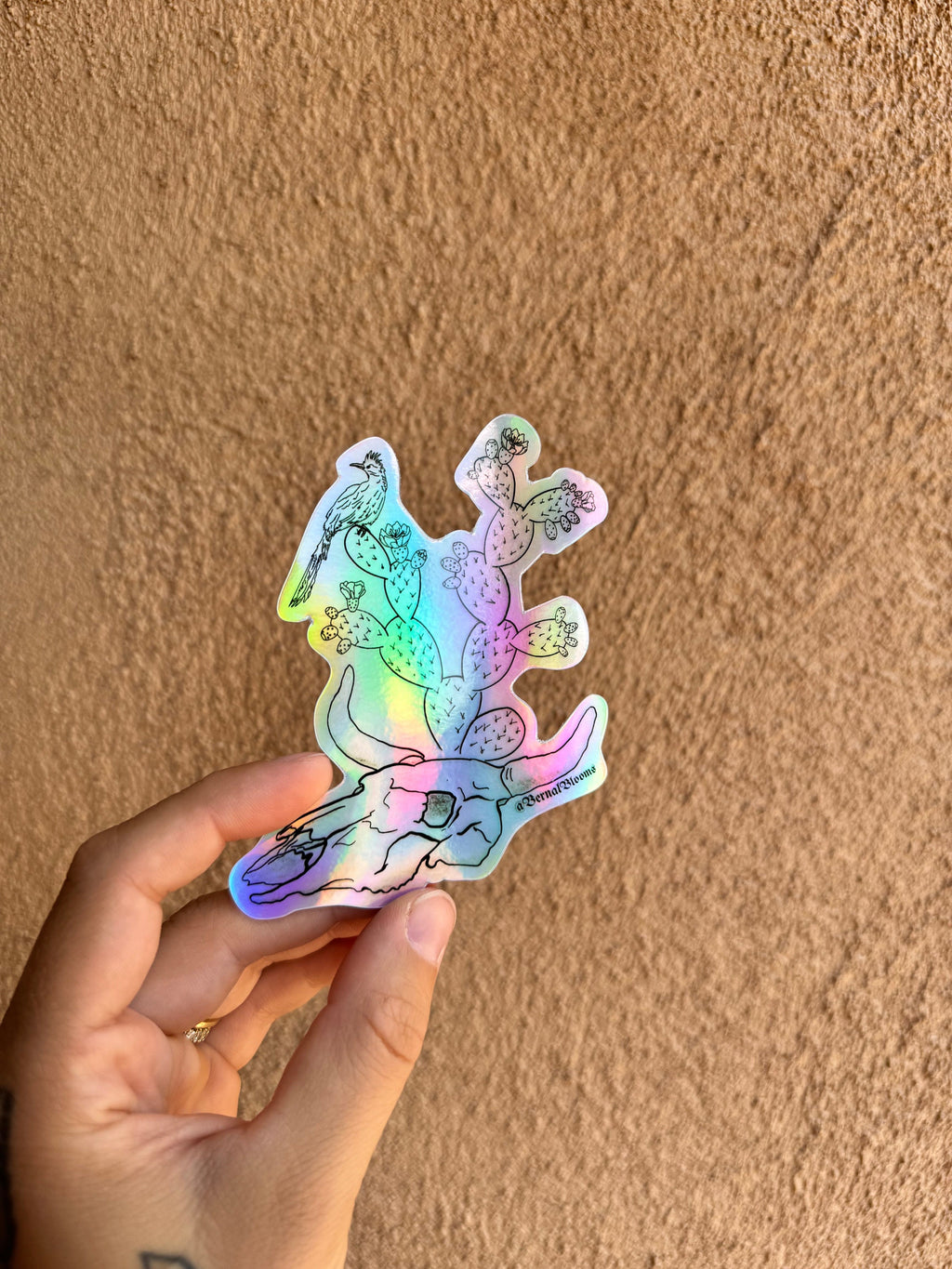 Holographic Southwestern Sticker