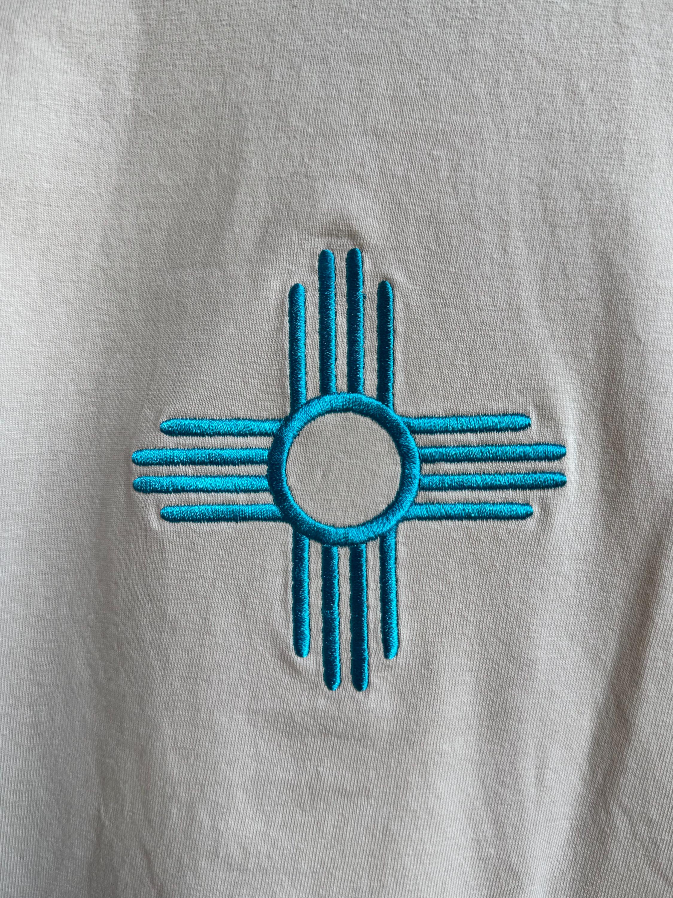 New Mexico Zia Symbol Tee Shirt