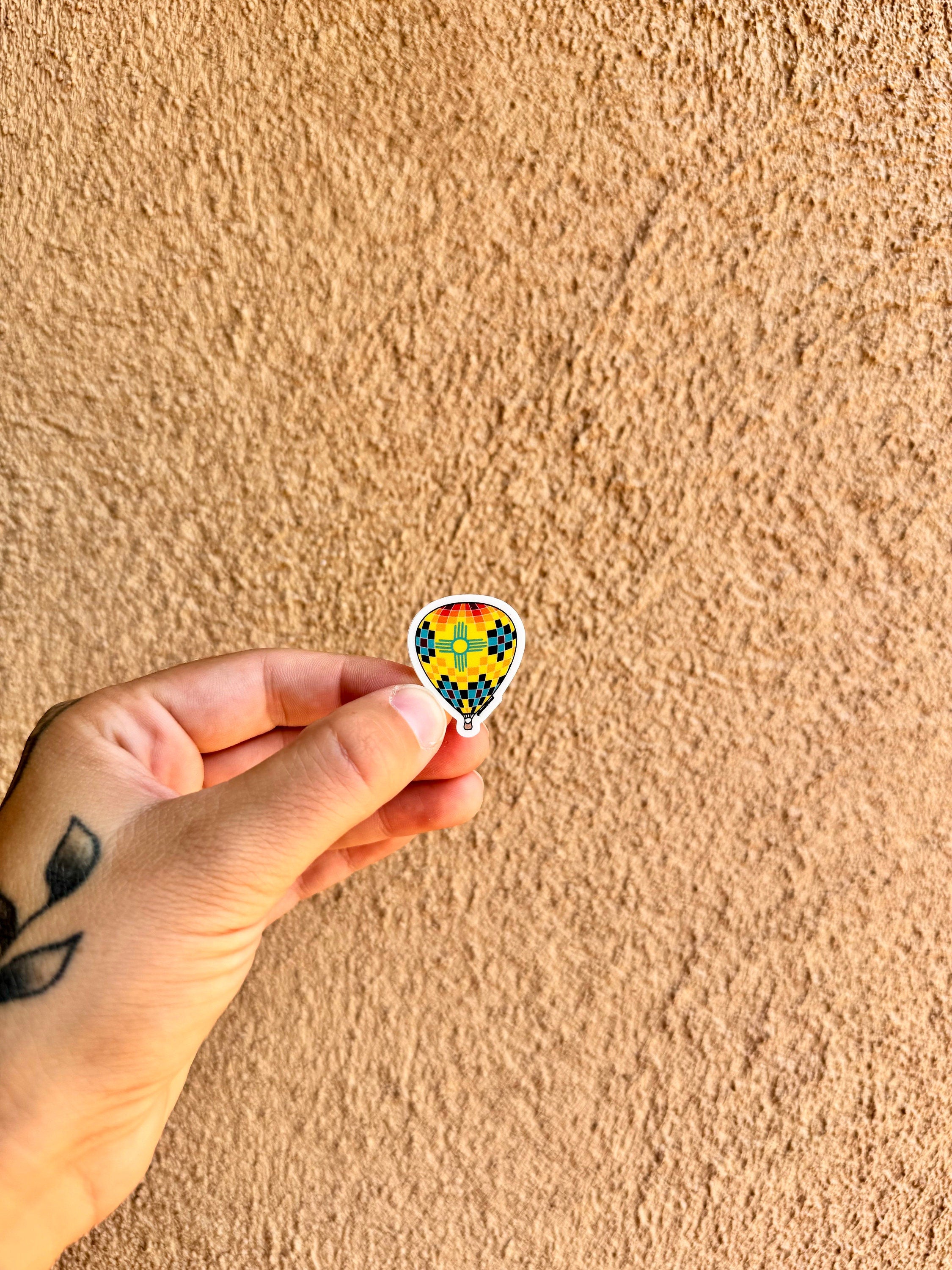 Hot Air Balloon Sticker