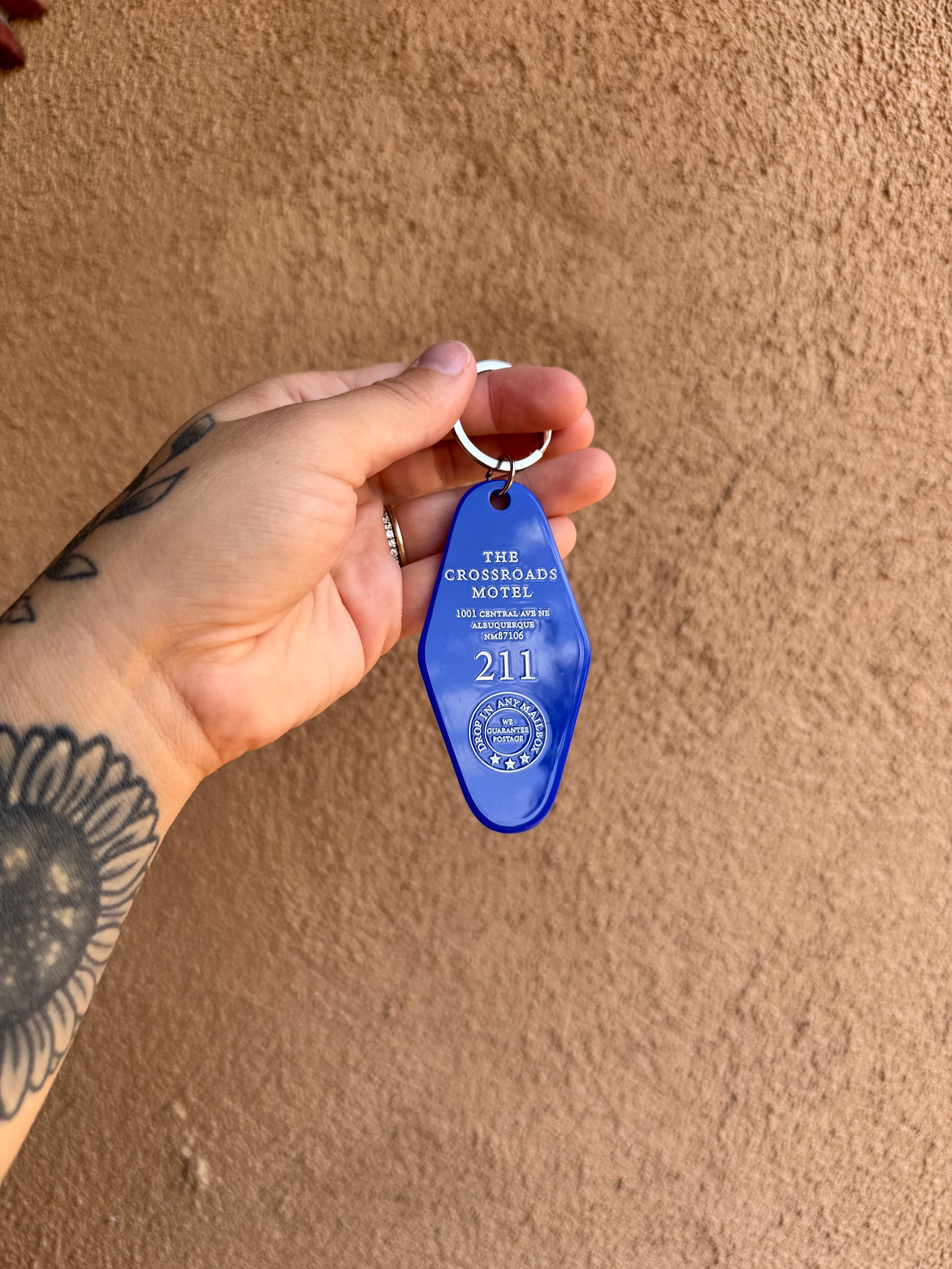 Crossroad motel Keychain