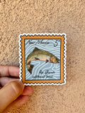 New Mexico Stamp Cutthroat Trout Sticker
