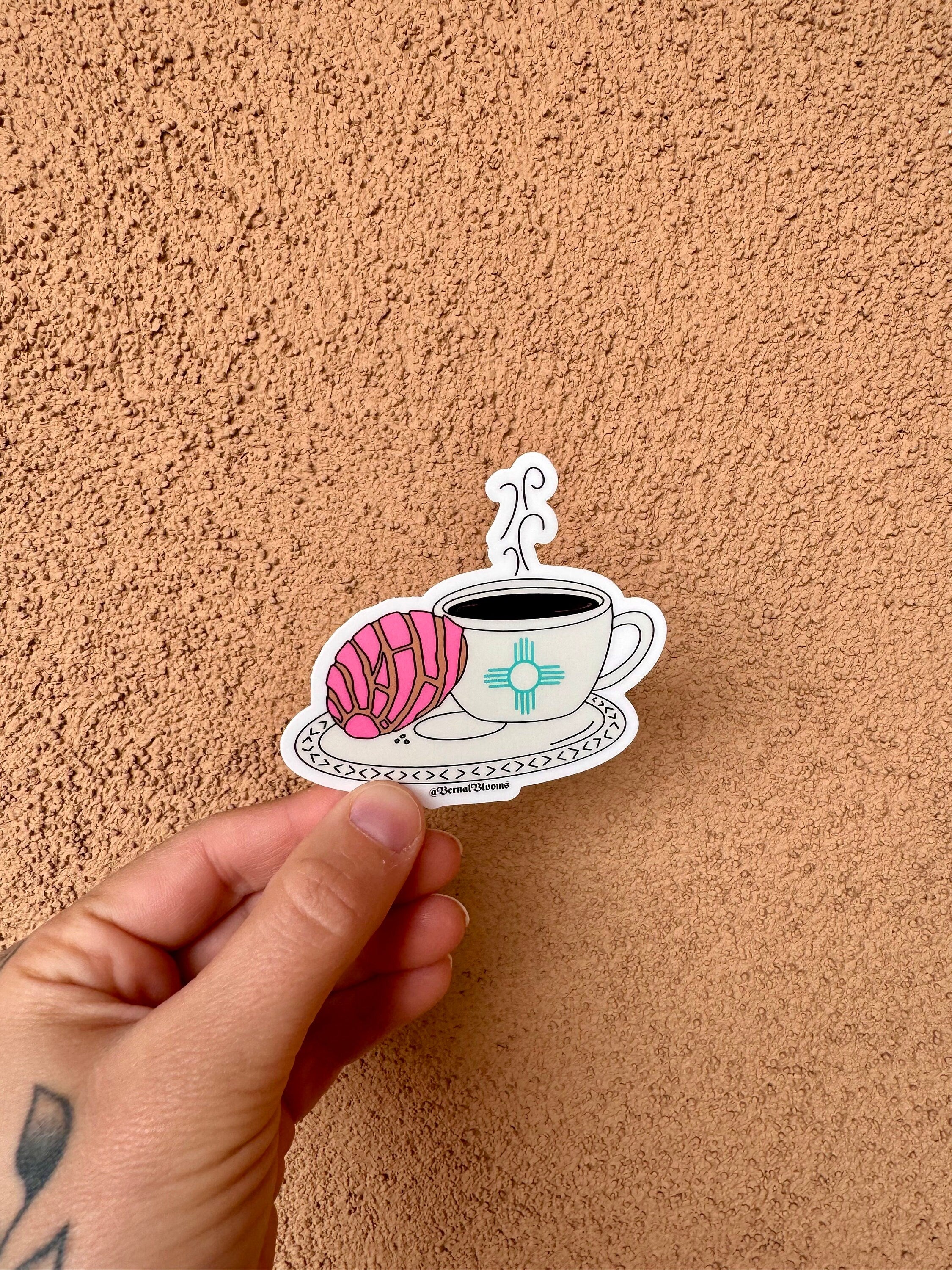 Coffee and Concha Sticker