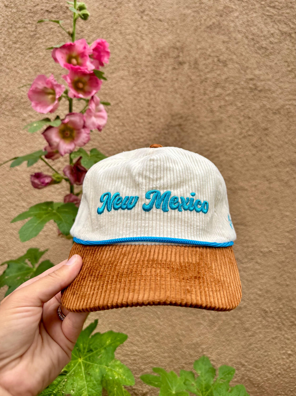 Embroidered New Mexico Corduroy Hat